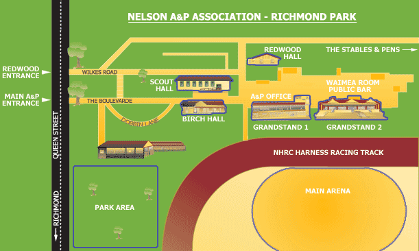 Nelson A&P Association | Richmond Showgrounds | Facility Hire